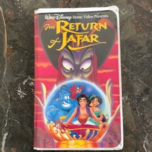 Return of Jafar Disney VHS